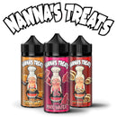 NANNAS TREATS 100ML ELIQUID INCLUDES 2 18MG 10 ML NIC SHOTS - Edinburgh Vapes