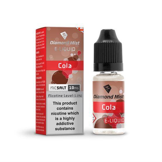 Diamond Mist Nic Salt (10ml) - Cola 10mg/20MG - Edinburgh Vapes