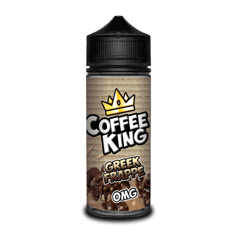 Coffee King e liquid 100ml includes 2 18mg nic shot - Edinburgh Vapes