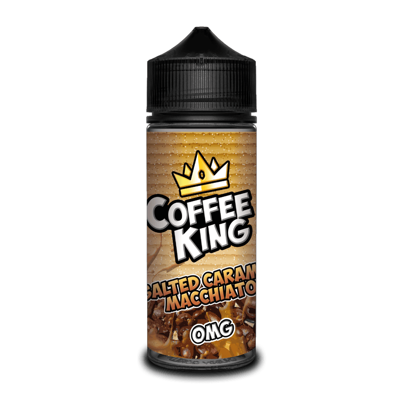 Coffee King e liquid 100ml includes 2 18mg nic shot - Edinburgh Vapes