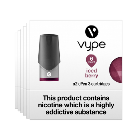 Vype ePen 3 Pods Iced Berry - Flavoured Refill - Edinburgh Vapes