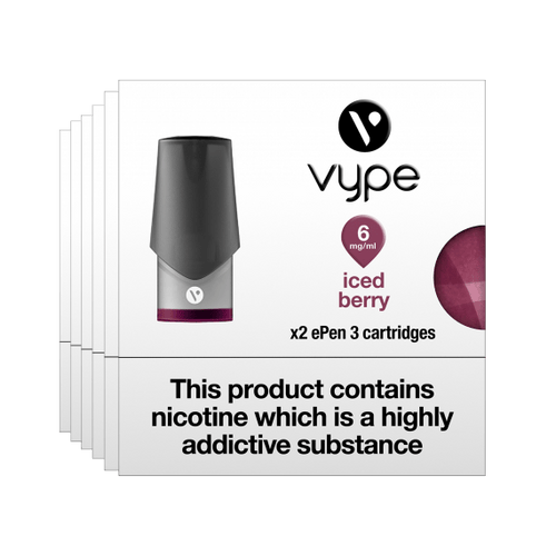 Vype ePen 3 Pods Iced Berry - Flavoured Refill Vype ePen 3 Pods Iced Berry - Flavoured Refill