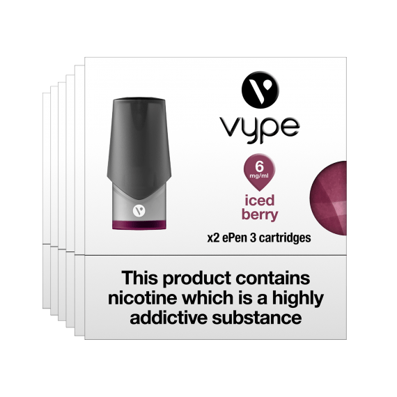 Vype ePen 3 Pods Iced Berry - Flavoured Refill - Edinburgh Vapes