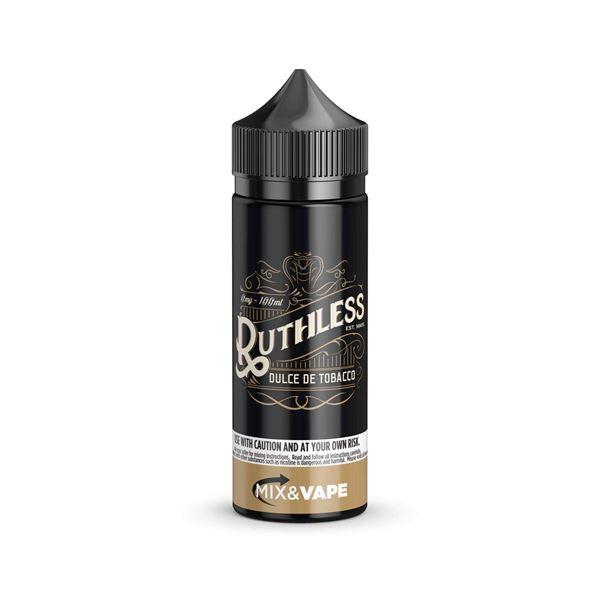 Ruthless Dulce de Tobacco 0mg 50ml/120ml includes free nic shot - Edinburgh Vapes