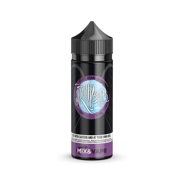 Ruthless Grape Drank on Ice 0mg 50ml/120ml includes free nic shots - Edinburgh Vapes