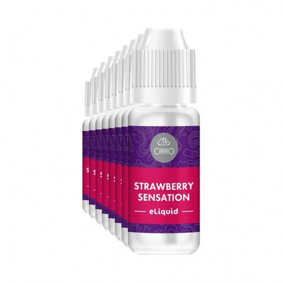 Cirro Mono-Strawberry Sensation E-Liquid 10ML - Edinburgh Vapes