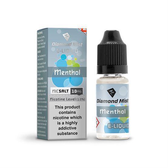 Diamond Mist Nic Salt (10ml) - Menthol 10mg - Edinburgh Vapes