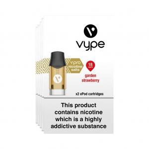 Vype ePod Cartridges vPro Garden Strawberry - Nicotine Salts - Edinburgh Vapes