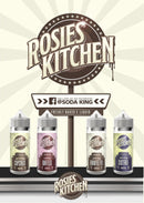 ROSIES KITCHEN 100 ML E LIQUID INCLUDES 2 18MG 10 ML NIC SHOTS - Edinburgh Vapes