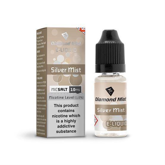 Diamond Mist Nic Salt (10ml) - Silver Mist 10mg/20mg - Edinburgh Vapes