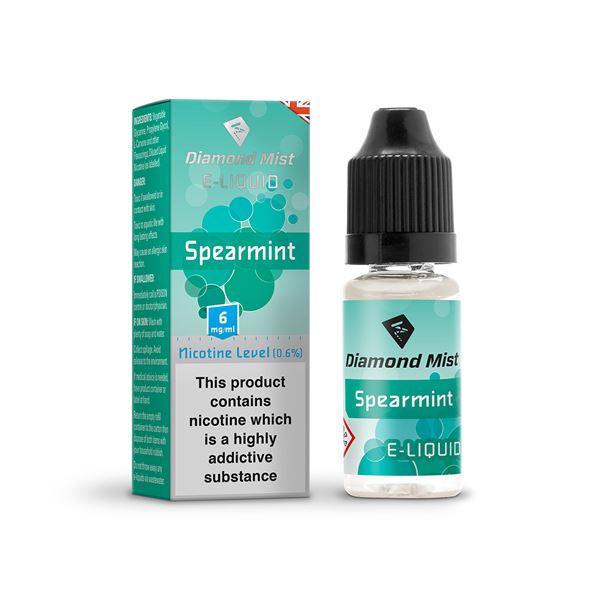 Diamond Mist - Spearmint (10ml) - Edinburgh Vapes