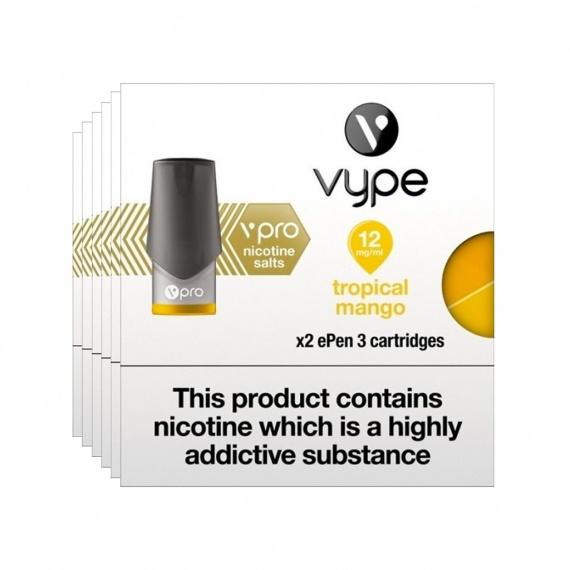 Vype ePen 3 Pods vPro Tropical Mango - Nicotine Salts - Edinburgh Vapes