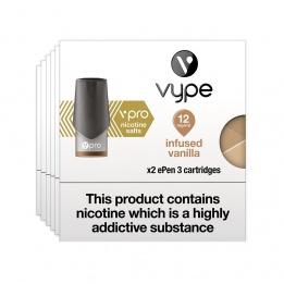 Vype ePen 3 Pods vPro Infused Vanilla - Nicotine Salts - Edinburgh Vapes