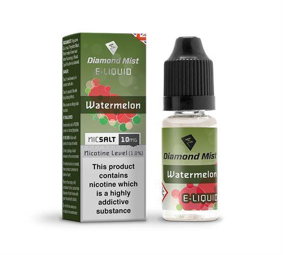 Diamond Mist Nic Salt (10ml) - Watermelon 10mg - Edinburgh Vapes